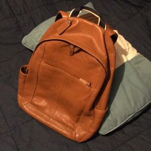 Coach leather bookbag